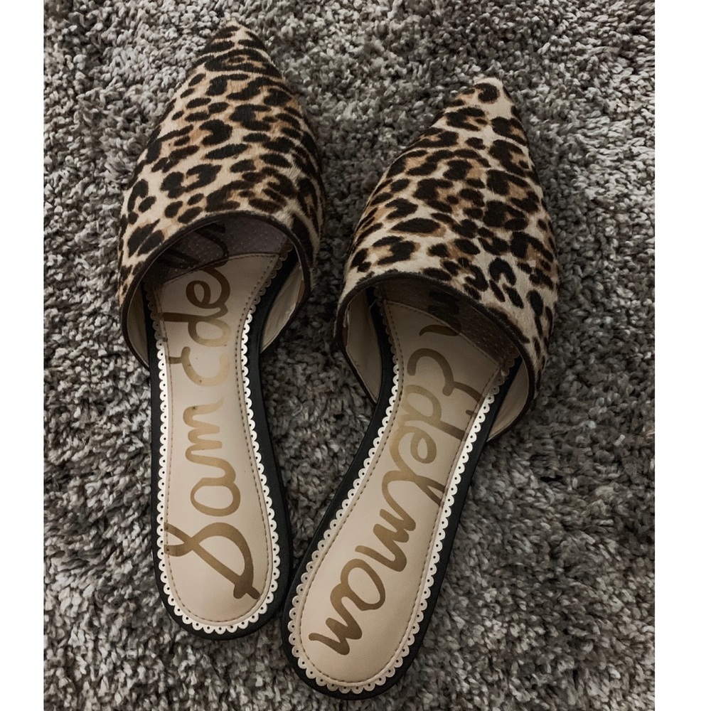 Leopard Print Mules 💛🖤